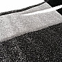 Moderní kusový koberec MOND MERINO černý NOVINKA