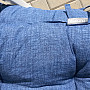 Sedáky na židle EDGAR modrý 602