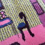 Dětský koberec KIDS ZÁMEK růžový