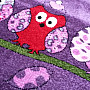 Dětský koberec BELLA SOVY lila