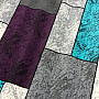 Kusový koberec AMAZON 1 šedý fialový