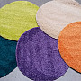 Kulatý koberec RIO fialový