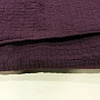 Přehoz na postel UNI tmavě fialový set s povlaky