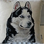 Gobelínový povlak na polštář HUSKY