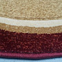 Kusový koberec ovál FENIX 03 red