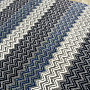Moderní koberec ZIG ZAG blue