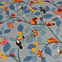 Dětský koberec HAPPY TREE modrý 70
