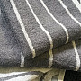 Luxusní ručník a osuška LINE 072 šedá