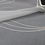 Vyšívaná luxusní záclona bílá - krémová GERSTER 556/23