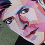Gobelínový povlak na polštář COMICS David Bowie