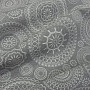 Dekorační látka MANDALA FONDO šedá