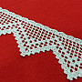 Krajka 5432/0010 5,3 cm bílá matná