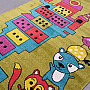 Dětský kusový koberec PLAY hrací věž