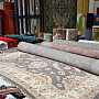 Luxusní vlněný koberec DJOBIE PATCH red