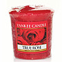 svíčka YANKEE CANDLE vůně TRUE ROSE - opravdová růže