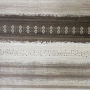 moderní kusový koberec FONT hnědo béžový