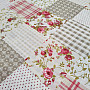 Dekorační látka RŮŽE MARTA patchwork