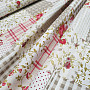 Dekorační látka RŮŽE MARTA patchwork