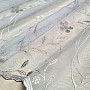 Vyšívaná luxusní záclona GERSTER 11443 bílá - béž