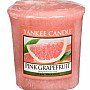 svíčka YANKEE CANDLE vůně PINK GRAPEFRUIT-růžový grep