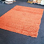 Kusový koberec SUPER SHAGGY oranž tmavý