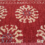 Luxusní vlněný koberec DJOBIE PATCH red