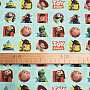 Bavlněná látka TOY STORY PATCH
