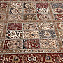 Vlněný klasický koberec ORIENT starorůžový kazetový