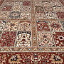 Vlněný klasický koberec ORIENT starorůžový kazetový