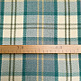 potahová látka LEWIS ARCHEL 142 cm - KÁRO PETROLEJ