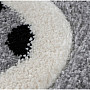 Dětský kusový koberec AMIGO 323 Medvěd šedý