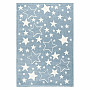 Dětský kusový koberec AMIGO 329 Hvězdy-modrý
