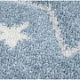 Dětský kusový koberec AMIGO 329 Hvězdy-modrý