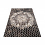 Kusový koberec PANAMERO 10 trojuhelníky hnědá