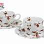 Porcelánové hrnky na espresso set 2 ks