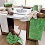 Luxusní ručník a osuška HELGE 470 zelená