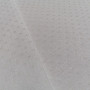 Bavlněná dekorační látka PISANI puntík bílá