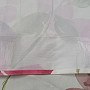Dekorační závěs Květy růžové velké 150x240 cm