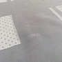 Voálová záclona kostky béžovo-šedé 180