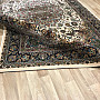 Luxusní akrylový koberec RAZIA 5503 hnědo / bílá
