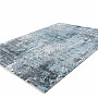 Moderní koberec MEDELLIN 400 stříbrný / modrý