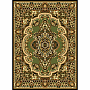Kusový koberec SOLID zelený