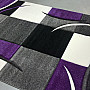 Moderní kusový koberec MOND MERINO fialový