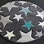 Dětský kusový koberec PASTEL Hvězdy