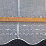 Moderní vyšívaná záclona GERSTER 11678 bílá