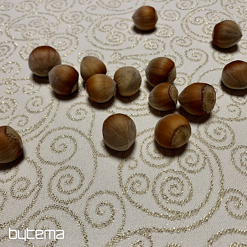 Vánoční ubrusy a šály Ornament gold