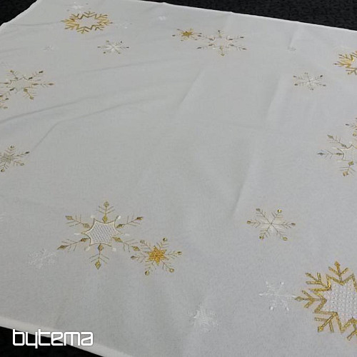 Vyšívané vánoční ubrusy a šály FANCY