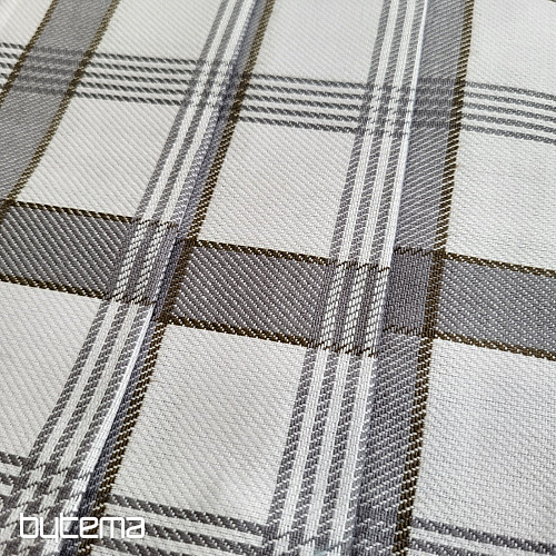 Utěrky Egypt. bavlna moderní káro ŠEDÉ