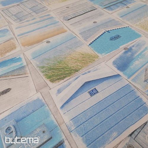 Dekorační látka POLAROID HOLIDAY