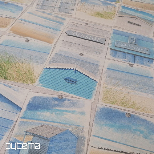 Dekorační látka POLAROID HOLIDAY